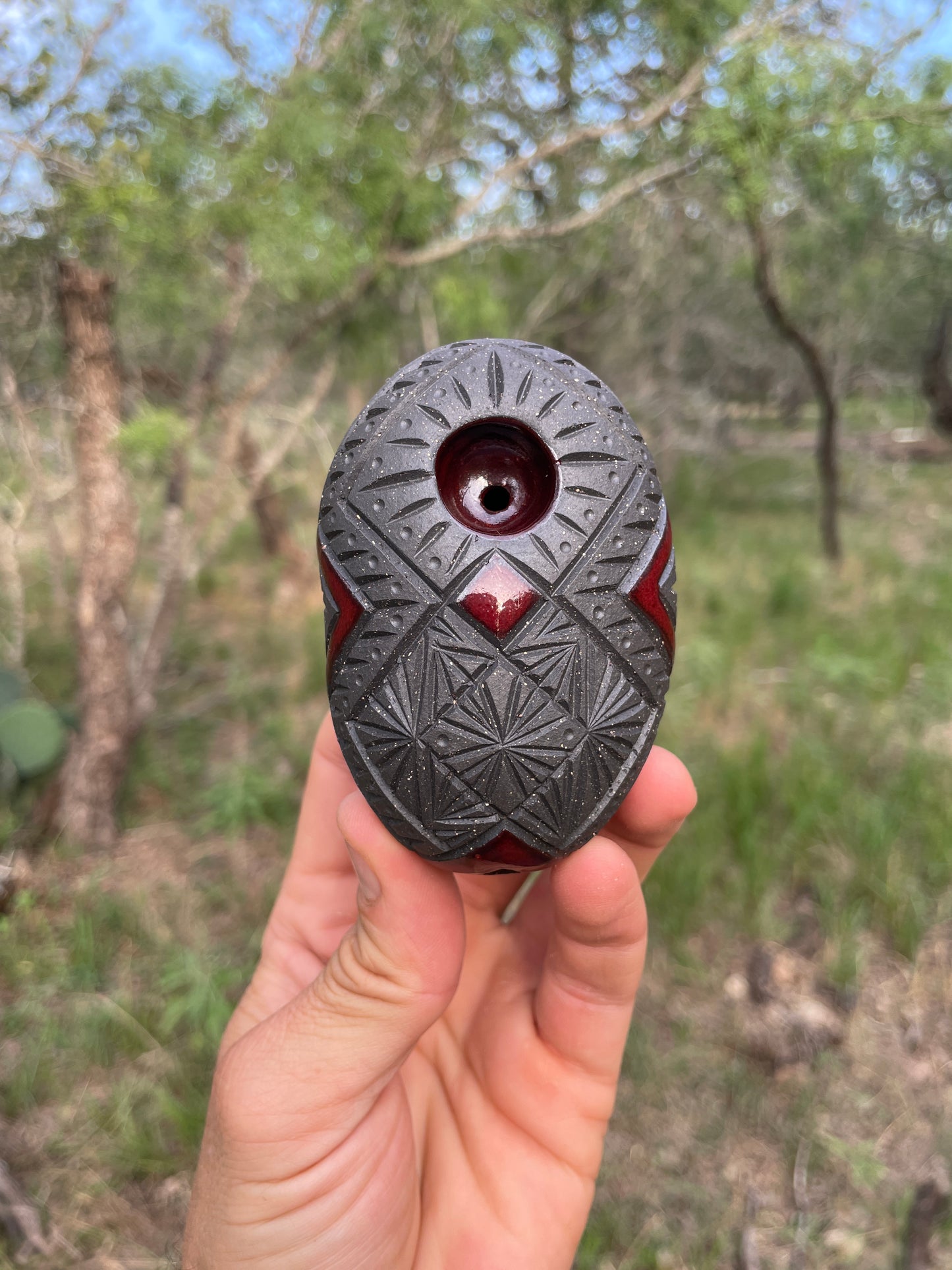 Carved Stone Pipe