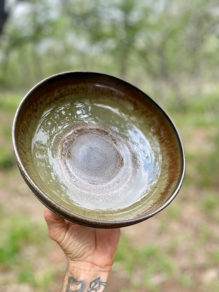 Marbled Serving Bowl