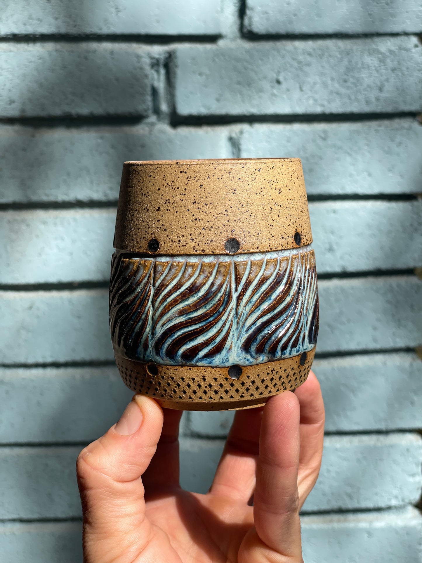 Carved Tumbler