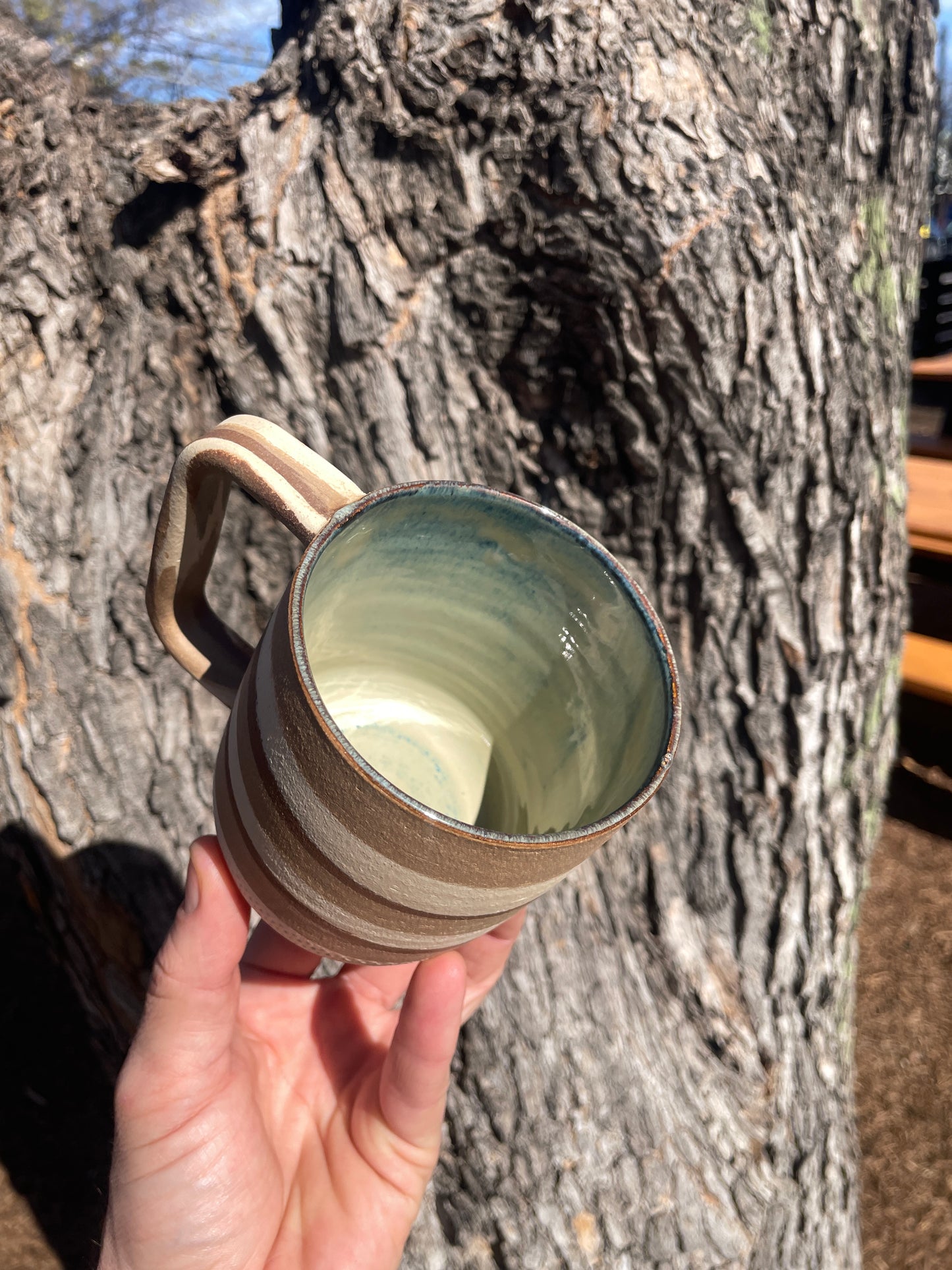 Triple Marbled Mug
