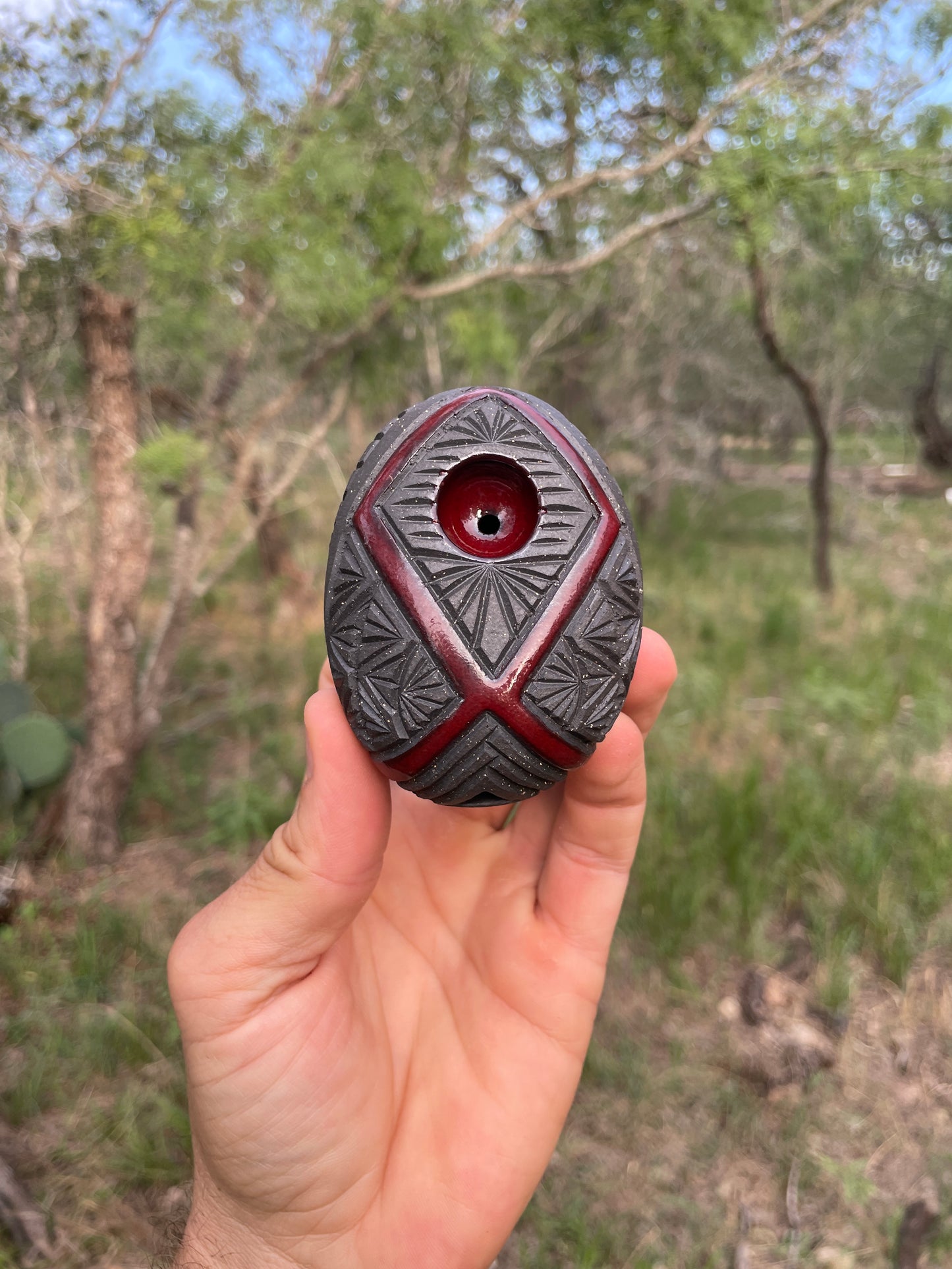 Carved Stone Pipe