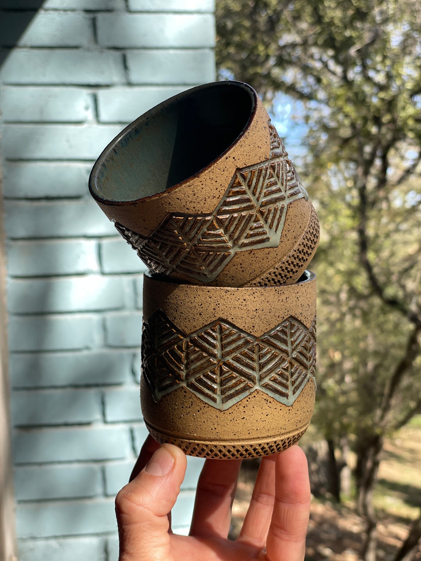 Carved Tumbler
