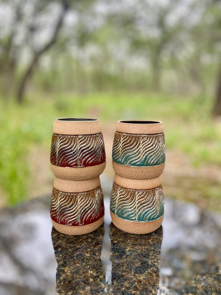 Carved Tumbler