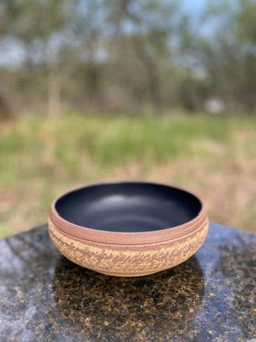 Marbled Serving Bowl
