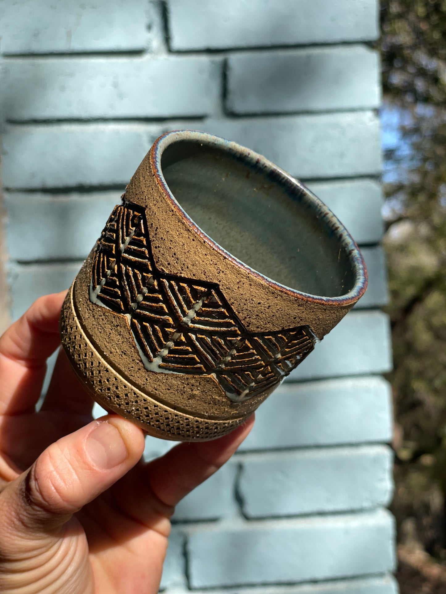 Carved Tumbler