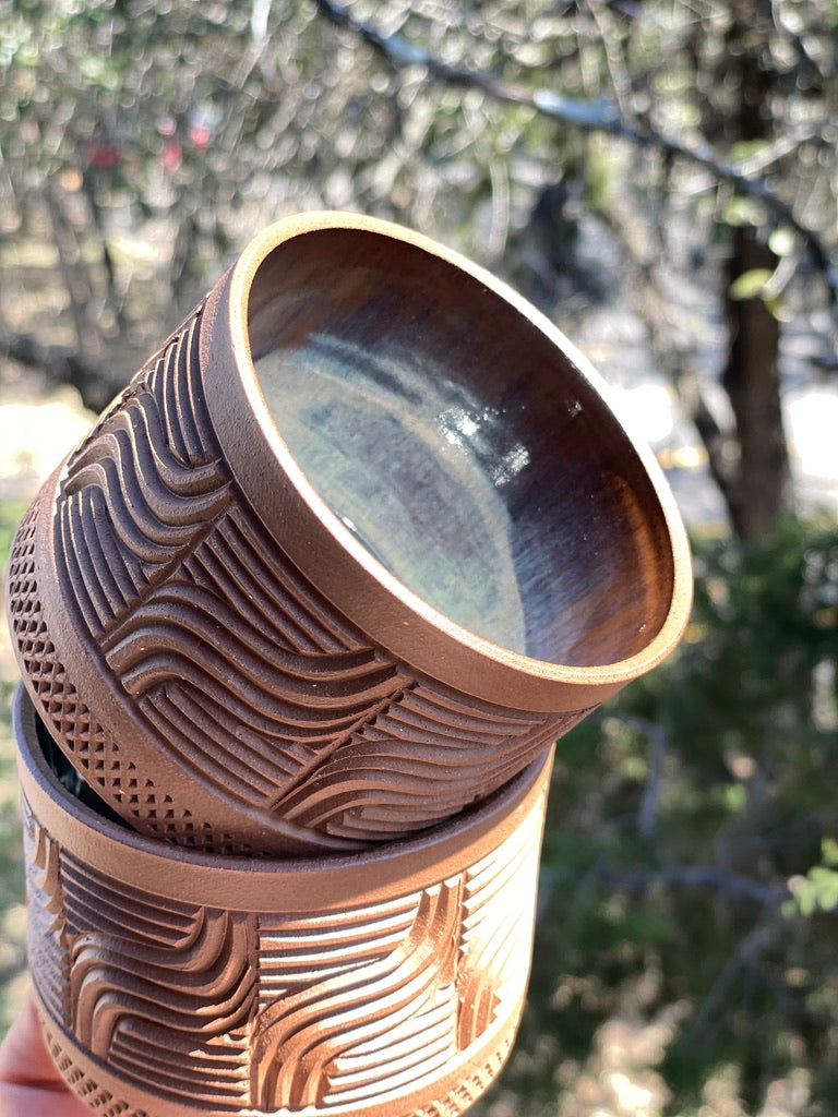 Carved Tumbler