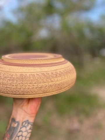 Marbled Serving Bowl