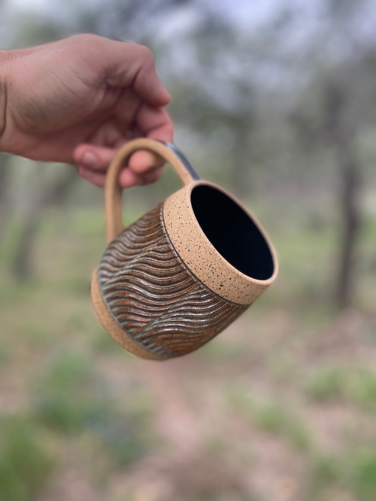 Hand-Carved Mugs