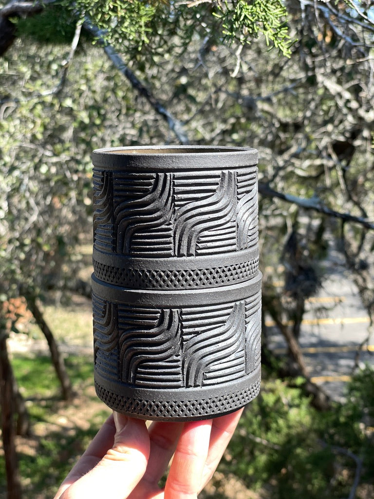 Carved Tumbler