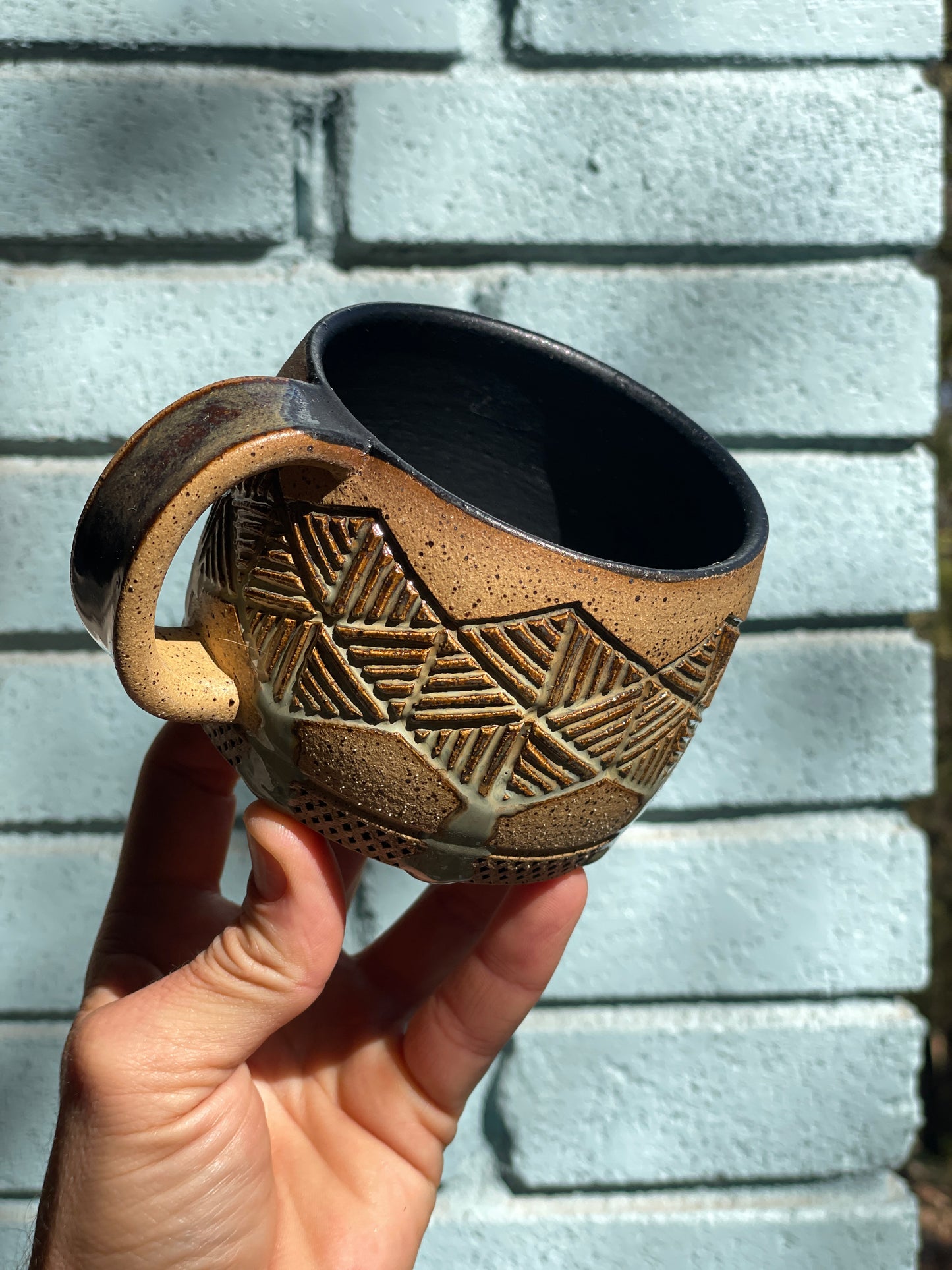 Hand-Carved Mugs