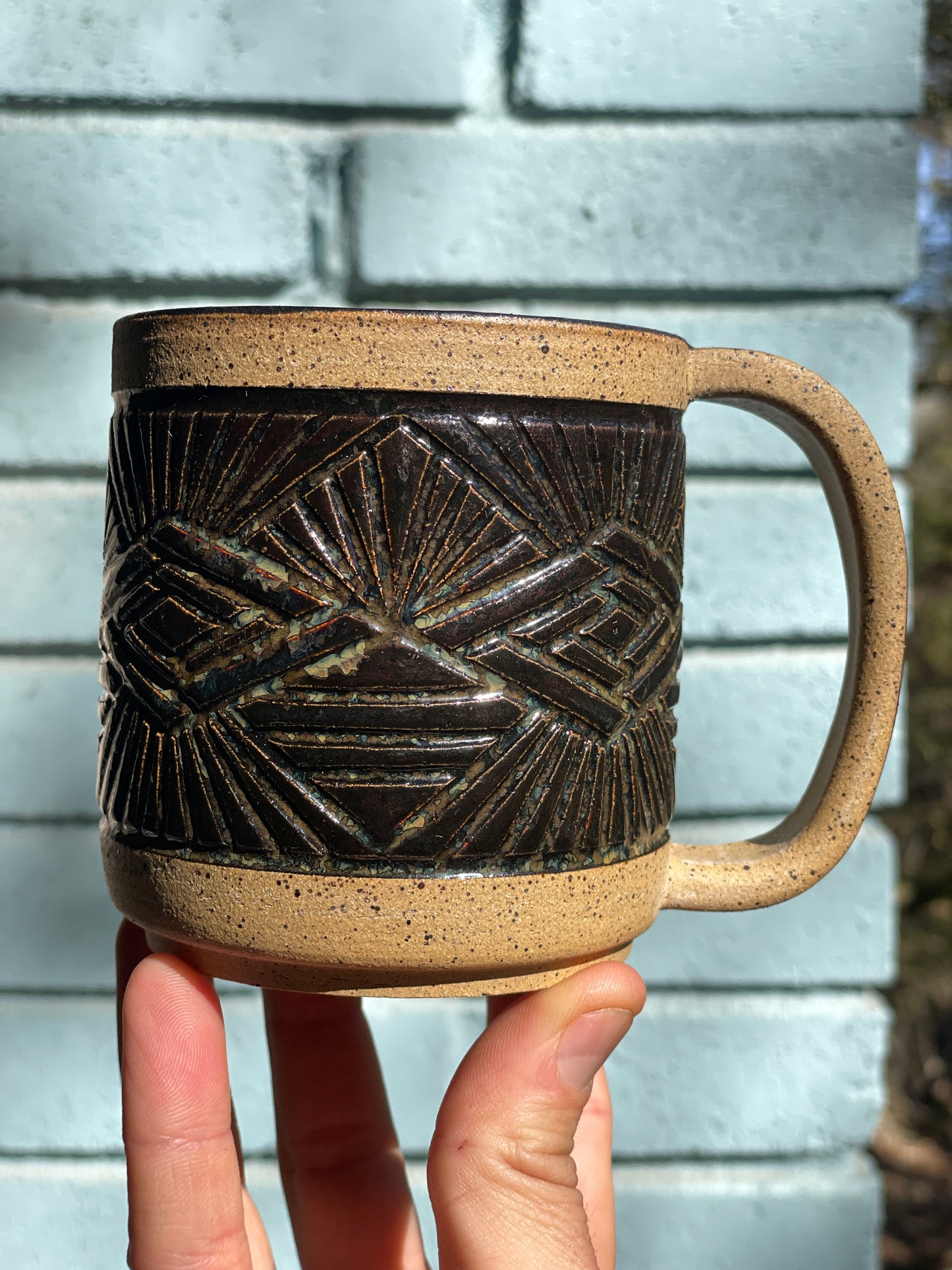 Hand-Carved Mugs