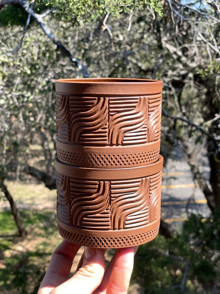 Carved Tumbler