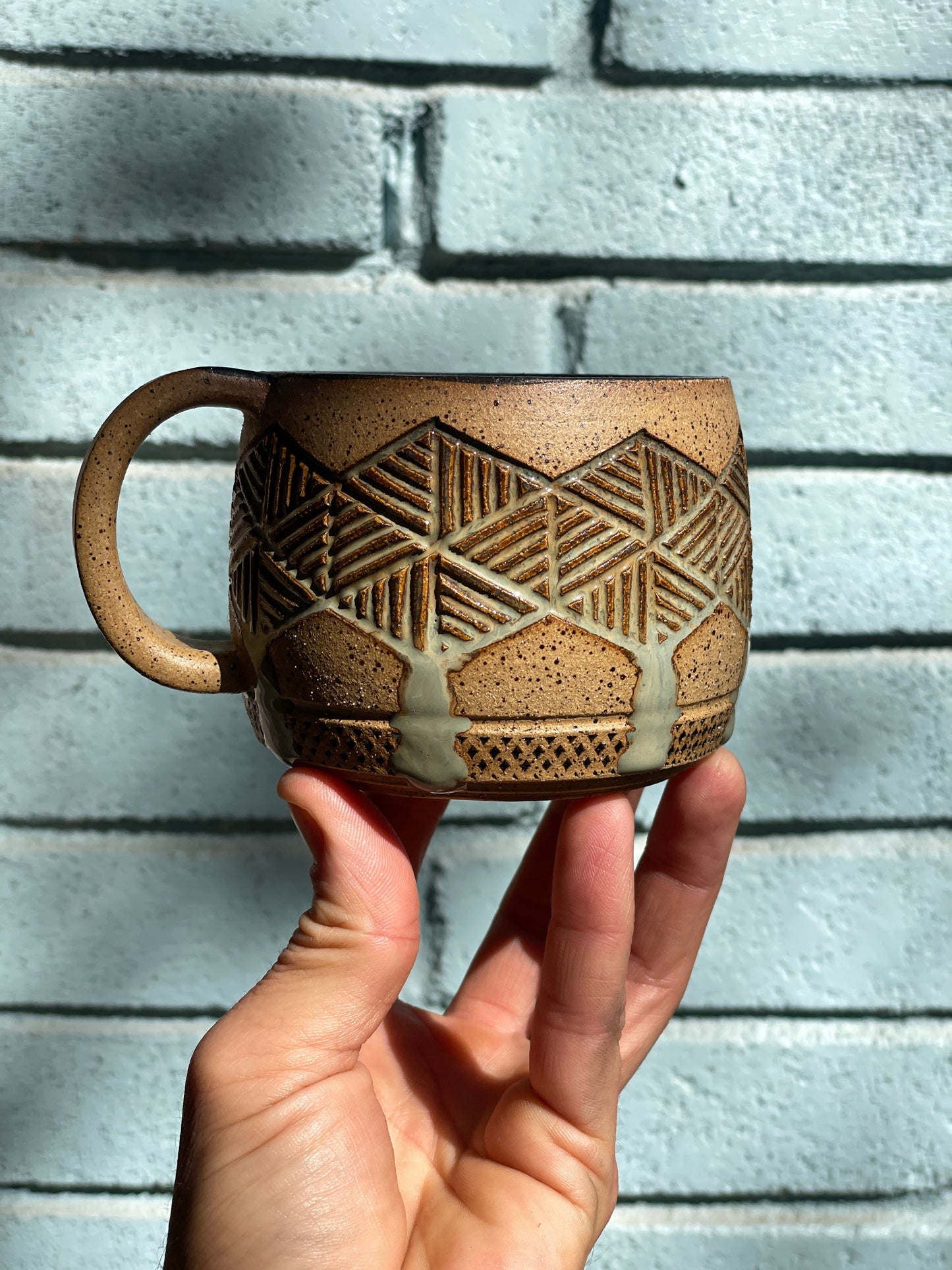 Hand-Carved Mugs