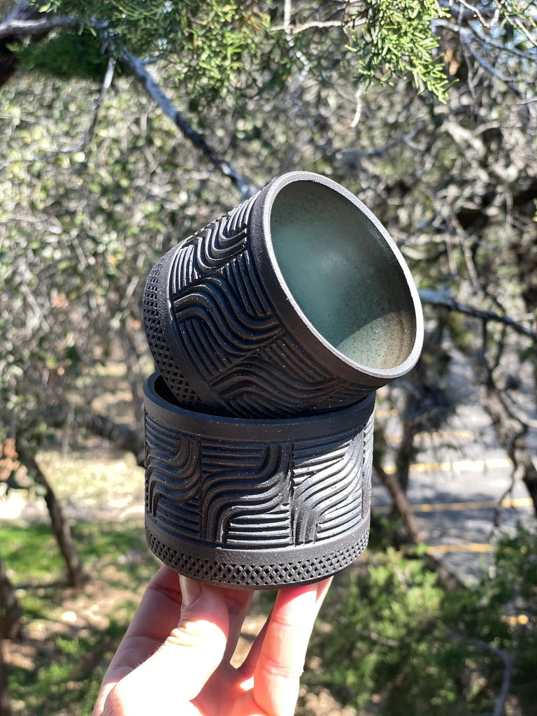 Carved Tumbler