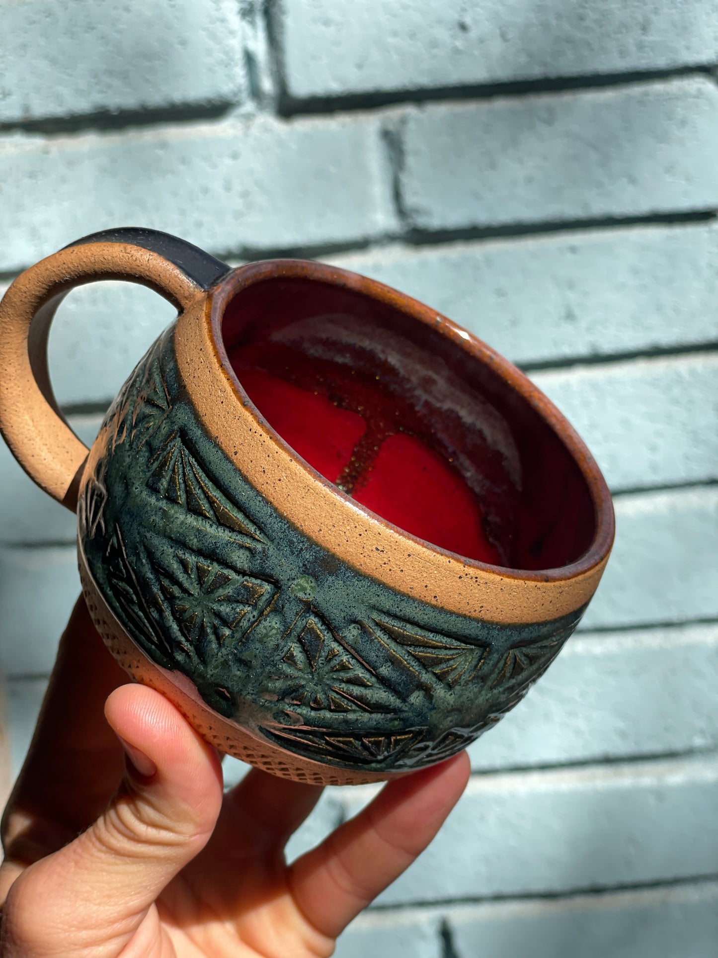 Hand-Carved Mugs