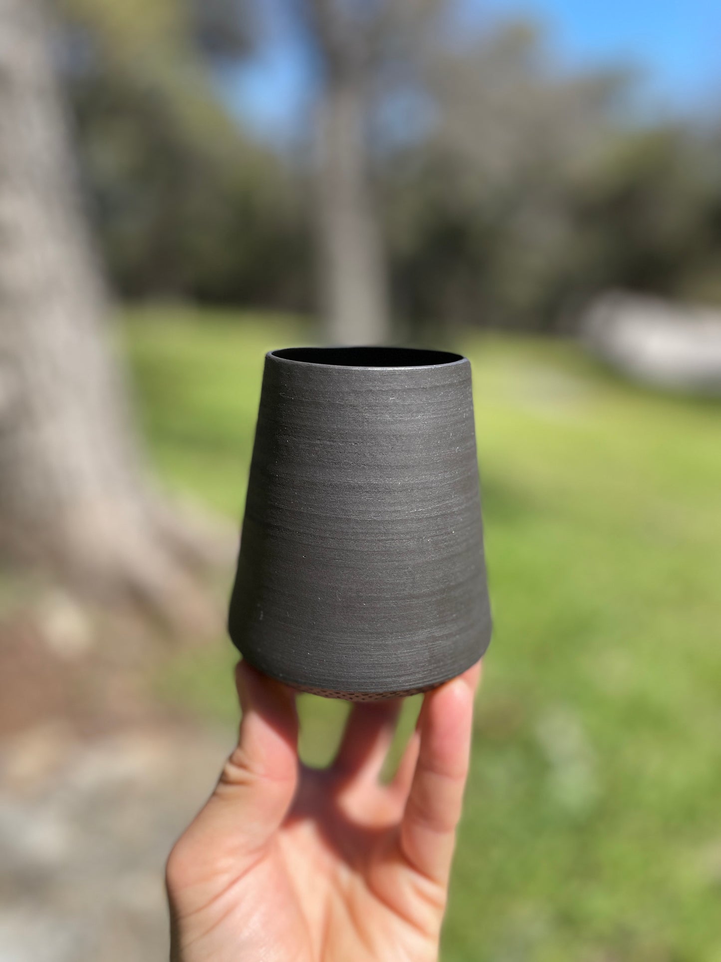 Angled Tumbler