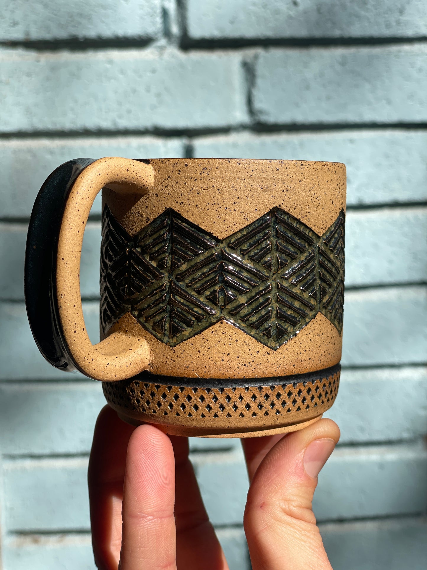 Hand-Carved Mugs