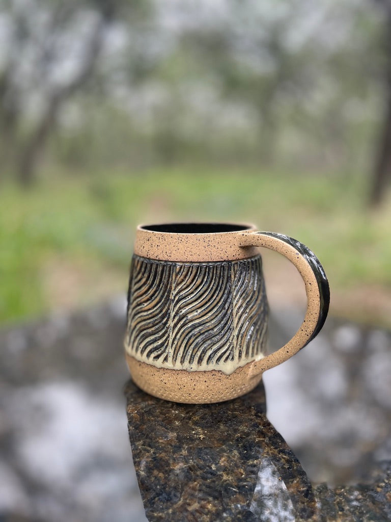 Hand-Carved Mugs