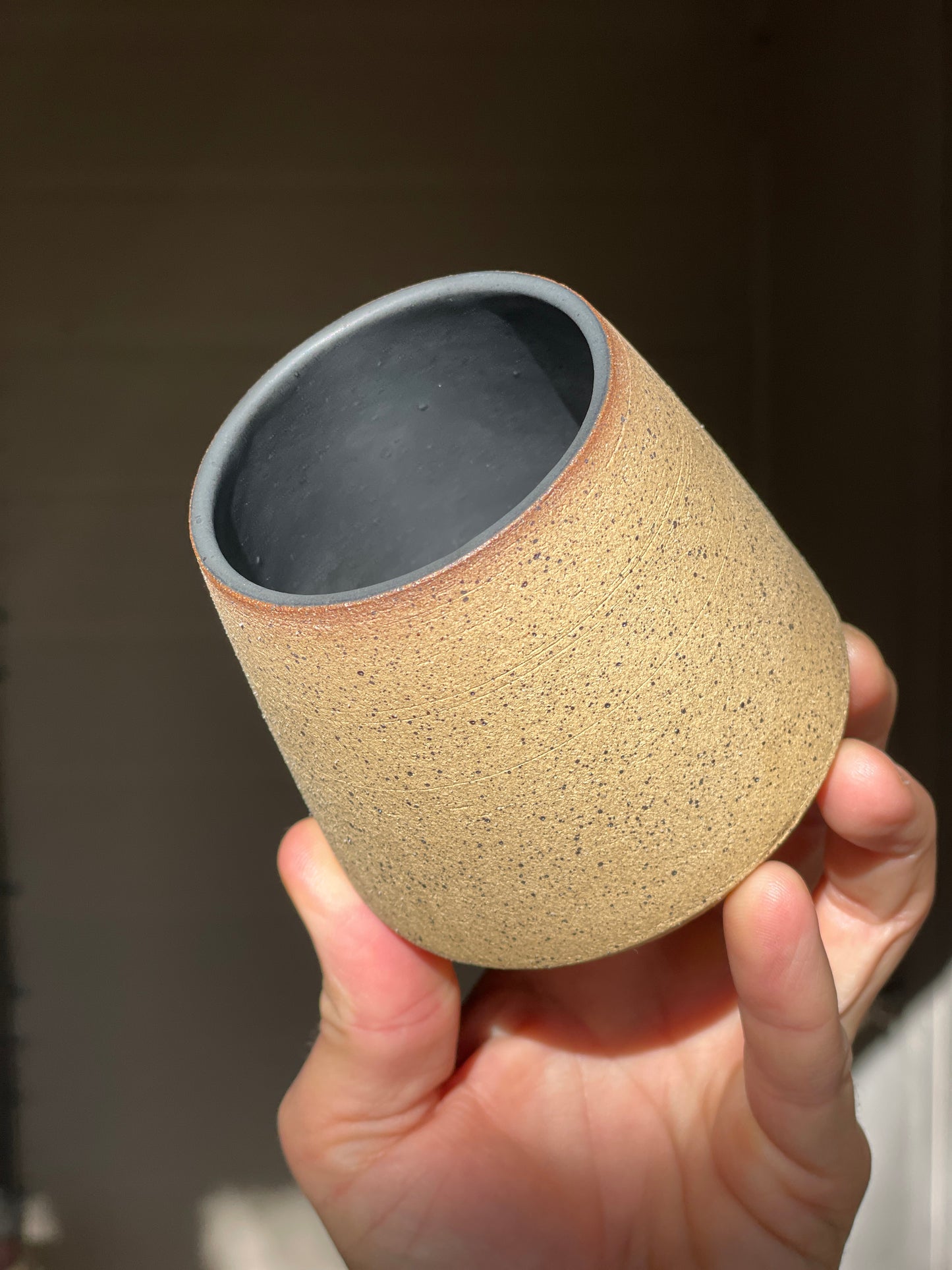 Angled Tumbler