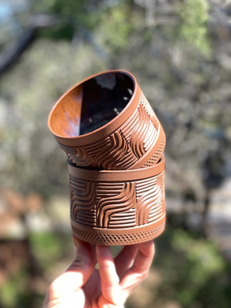 Carved Tumbler
