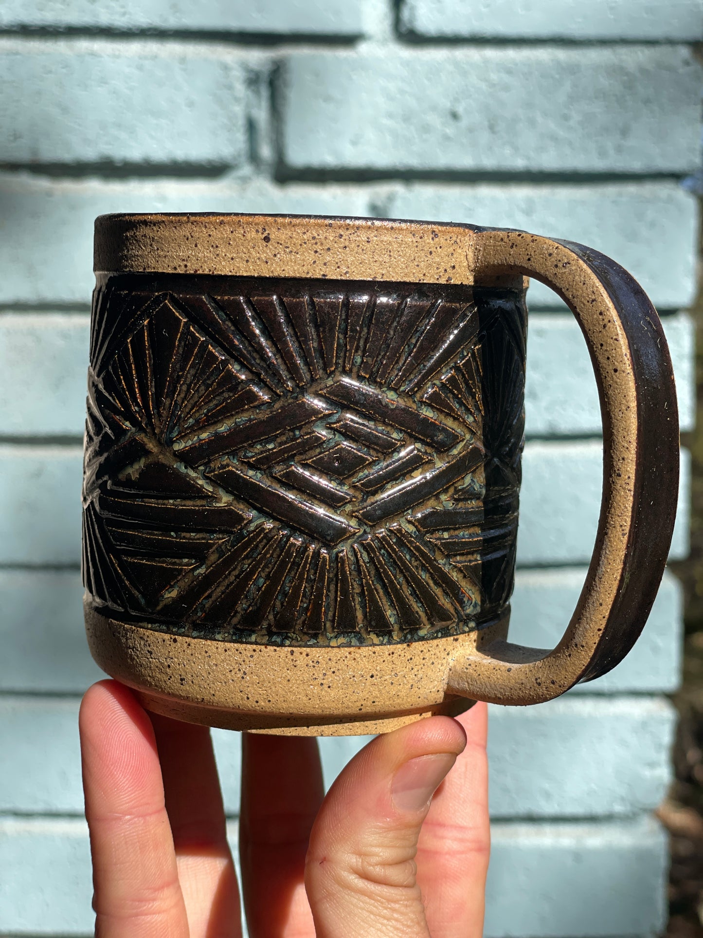 Hand-Carved Mugs