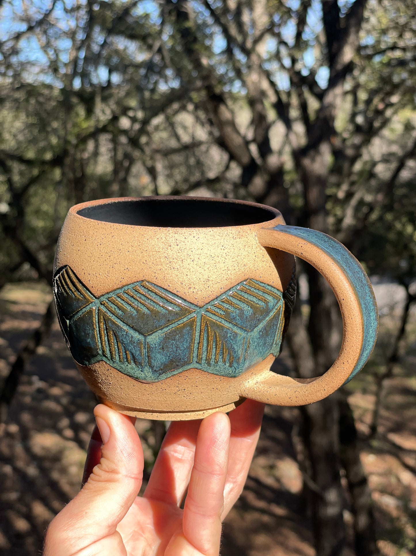 Hand-Carved Mugs