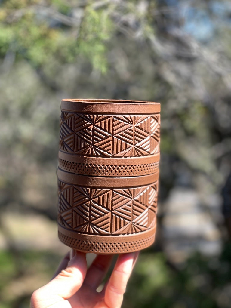 Carved Tumbler