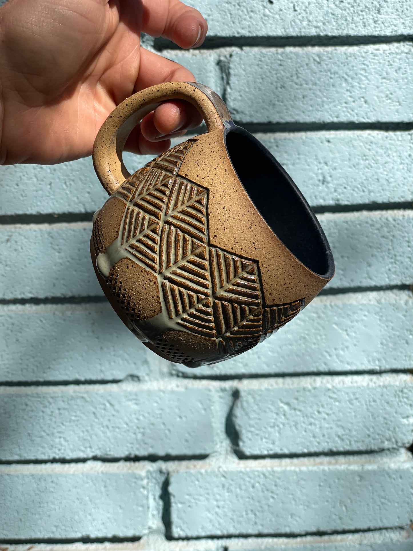 Hand-Carved Mugs