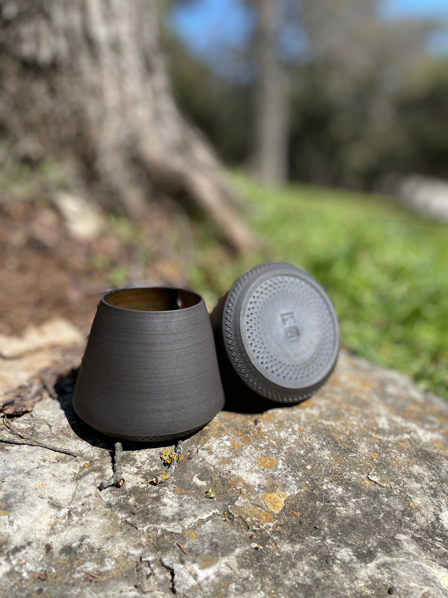 Angled Tumbler