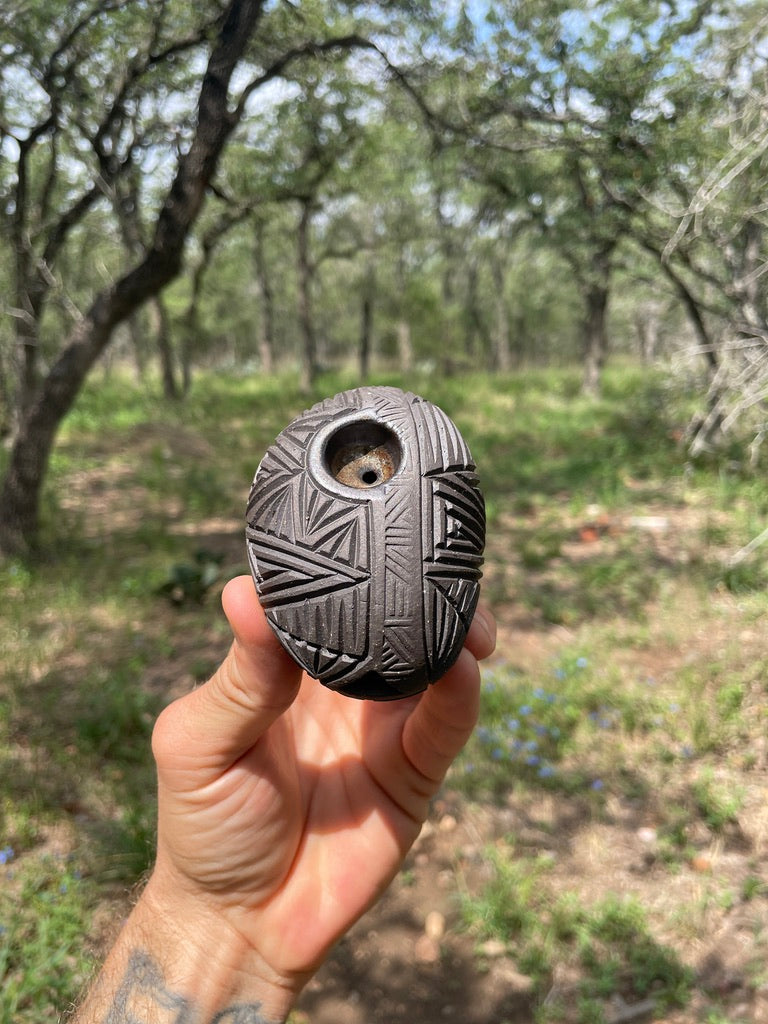 Carved Stone Pipe