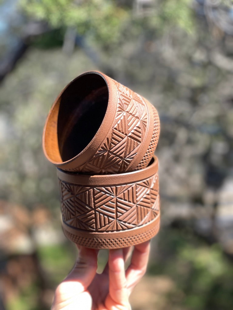 Carved Tumbler