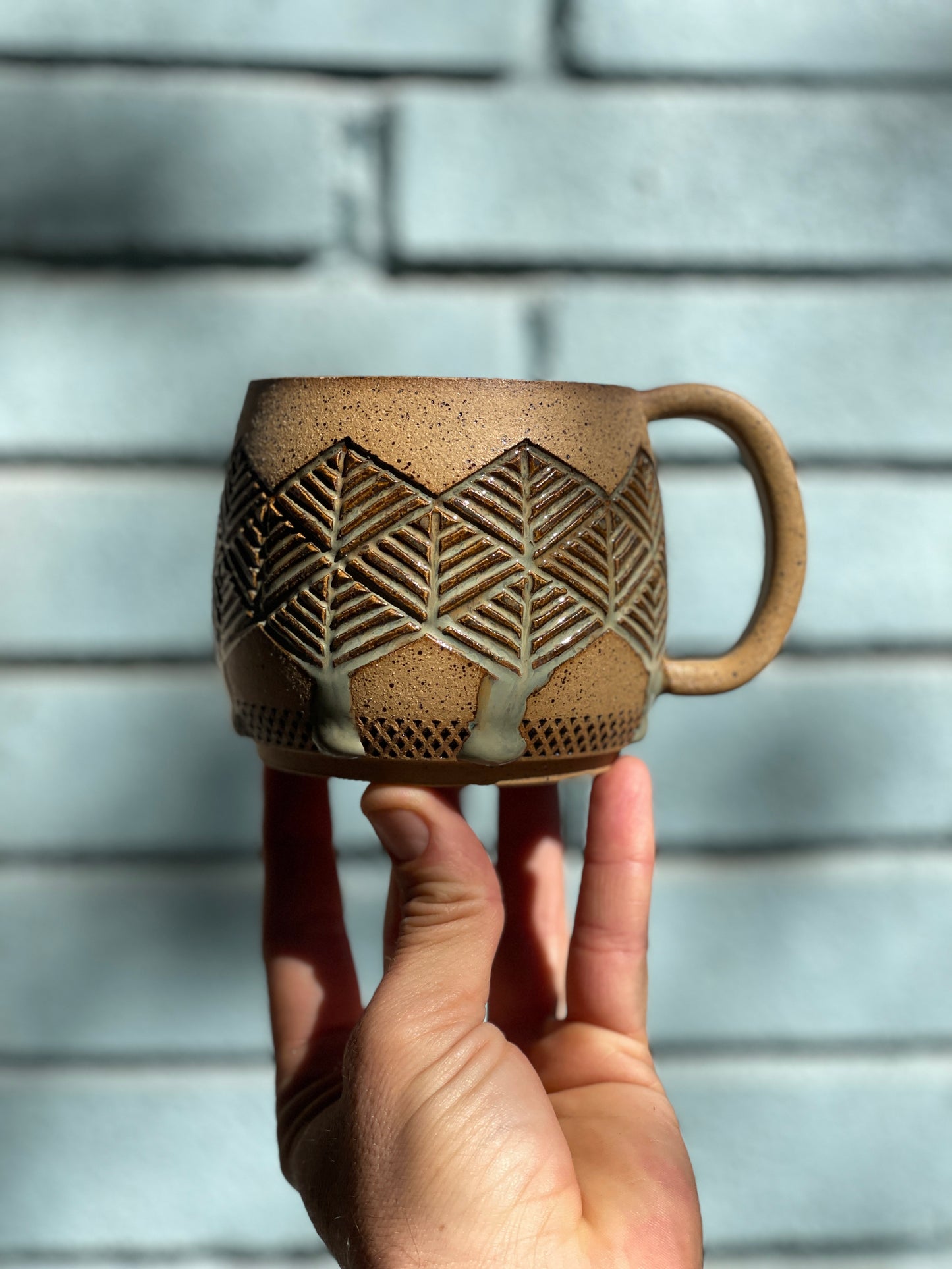 Hand-Carved Mugs